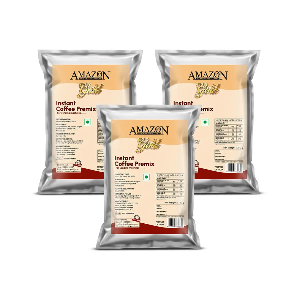 AMAZON GOLD INSTAT COFFEE PREMIX view 3