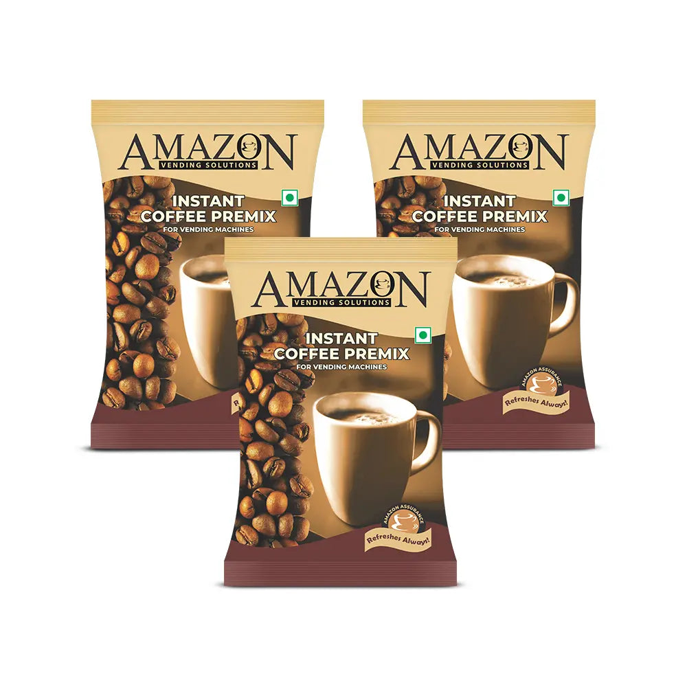 AMAZON Premium 3-in-1 Coffee Premix – Smooth Blend for Vending Machines view 6