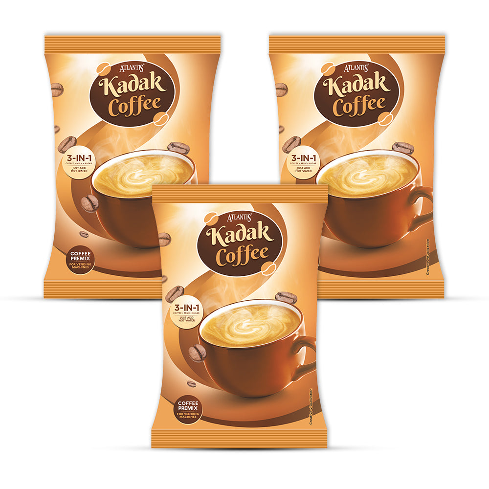 ATLANTIS Kadak 3-in-1 Coffee Premix – 1kg Pack for Strong Taste view 2