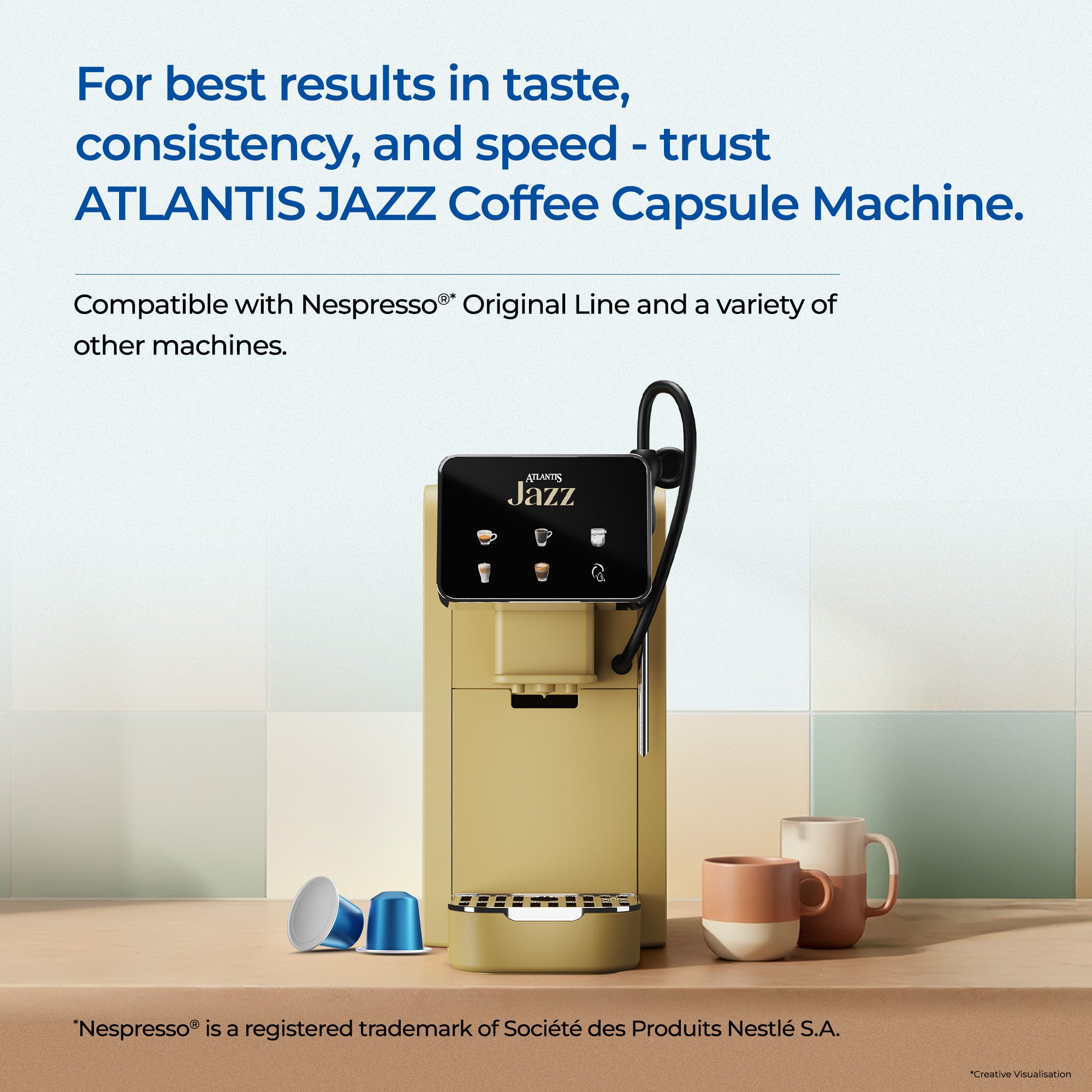 Atlantis Midnight Brew Coffee Capsules | Nespresso Compatible | Dark Roast | Intensity 10 | Pack of 6 view 5