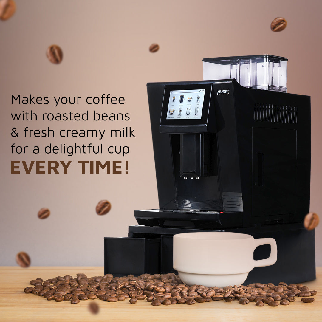 ATLANTIS BREW Fully Automatic Bean to Cup Coffee Machine view 3