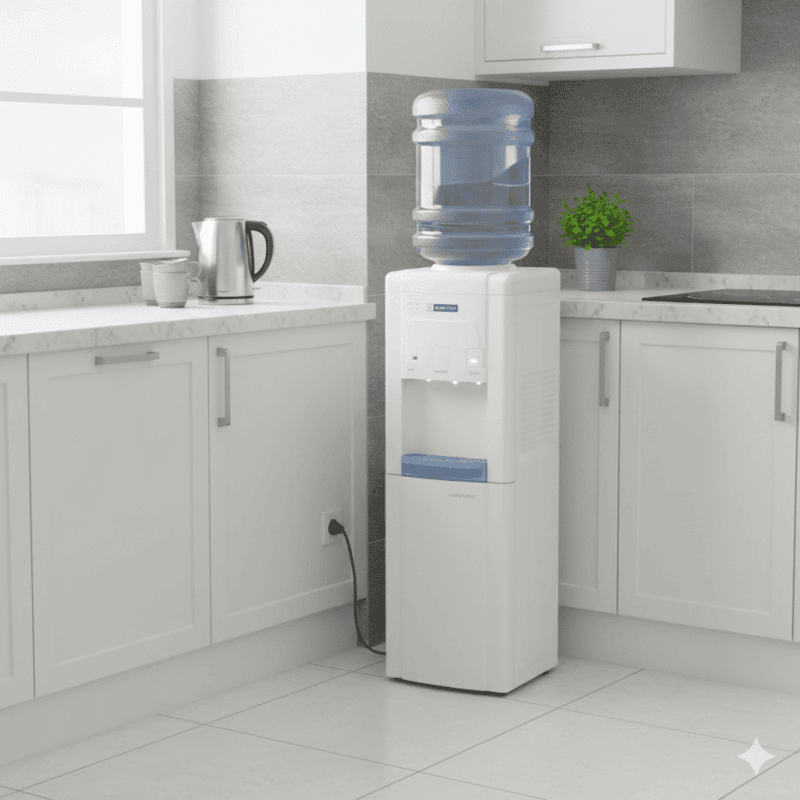 Blue Star BWD3FMRGA Water Dispenser with Cooling Cabinet (White) view 4