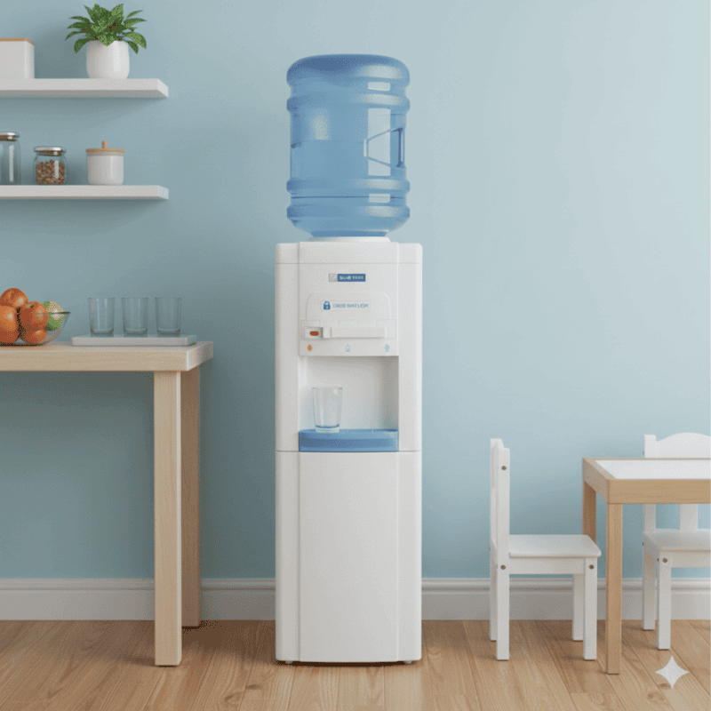 Blue Star BWD3FMRGA Water Dispenser with Cooling Cabinet (White) view 6
