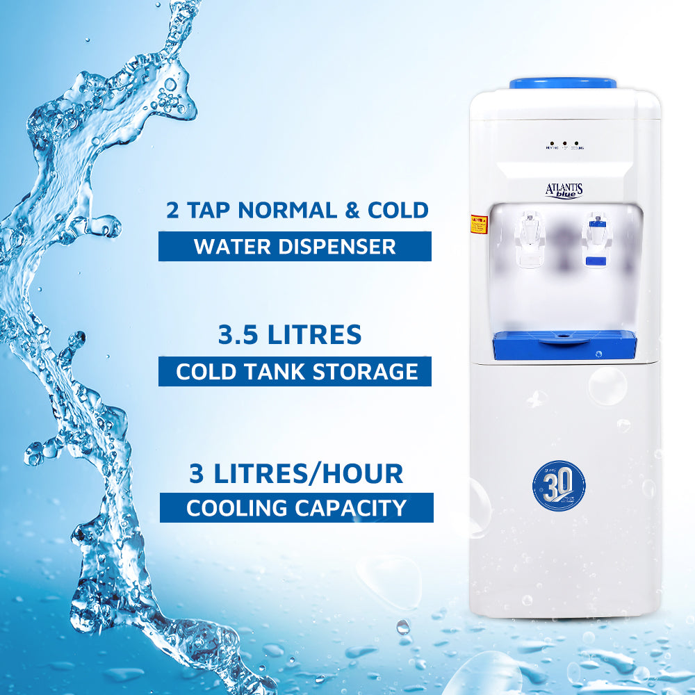 ATLANTIS BLUE Normal & Cold Floor Standing Water Dispenser (NO HOT)- 2 Taps view 6