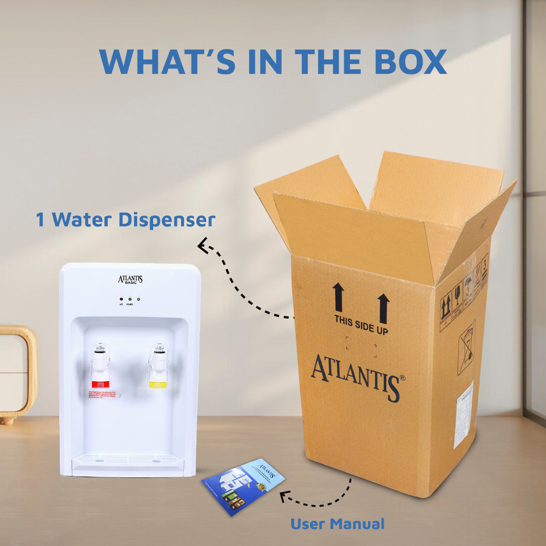 ATLANTIS BASIC Table Top Water Dispenser view 6
