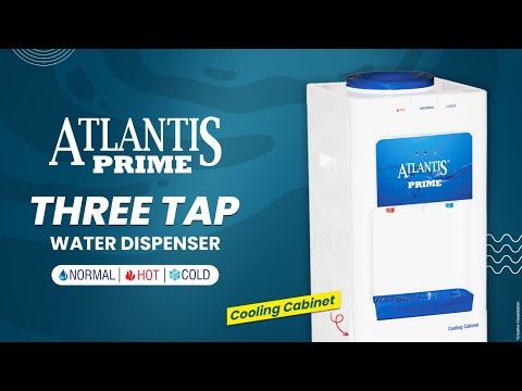 ATLANTIS PRIME (Hot Normal & Cold) Table Top Water Dispenser view 2