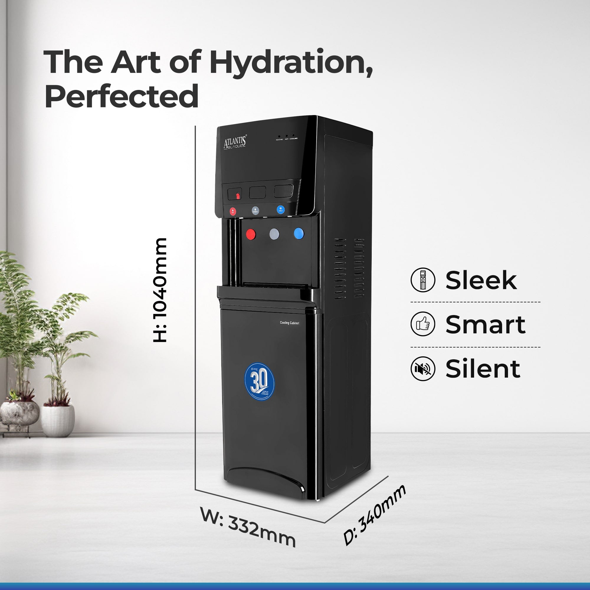ATLANTIS BLAQUE 18L Cooling Cabinet view 3