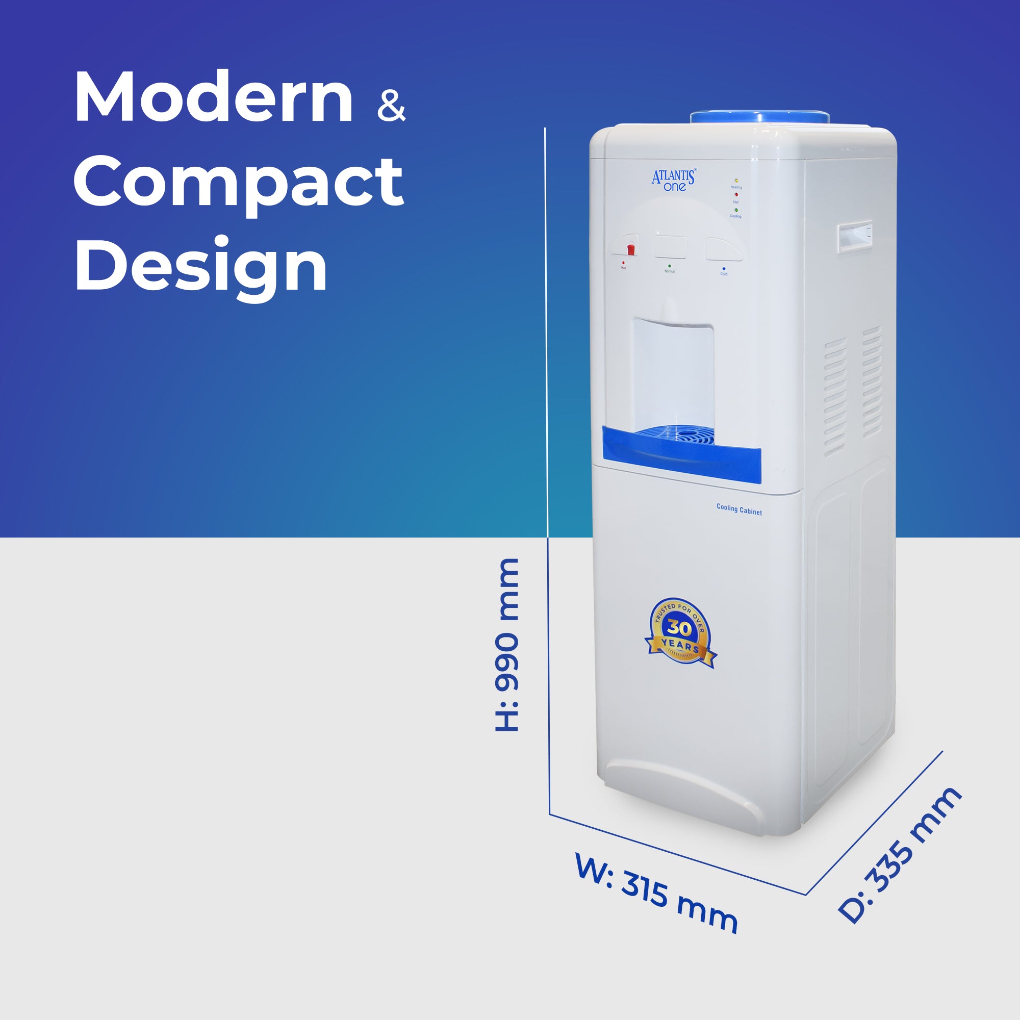 ATLANTIS ONE Cooling Cabinet view 4