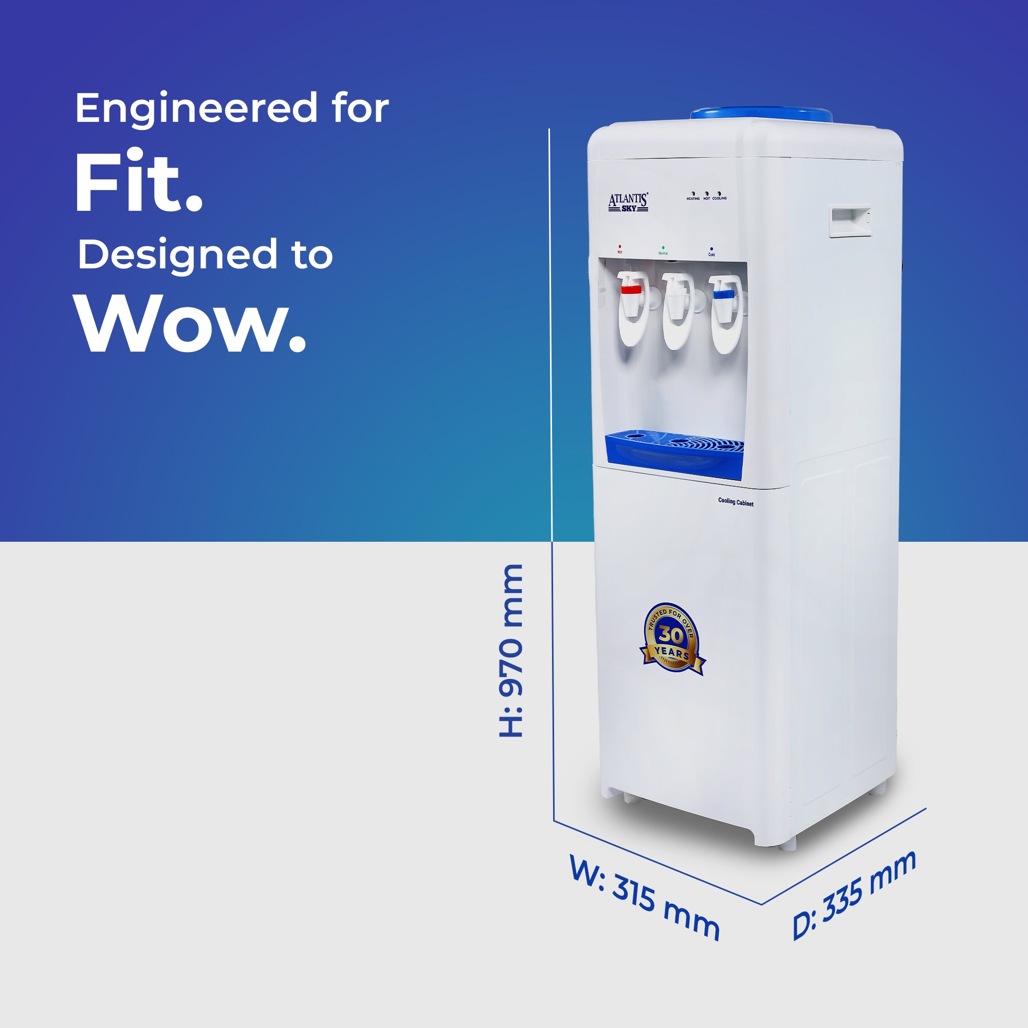 ATLANTIS SKY Cooling Cabinet view 6