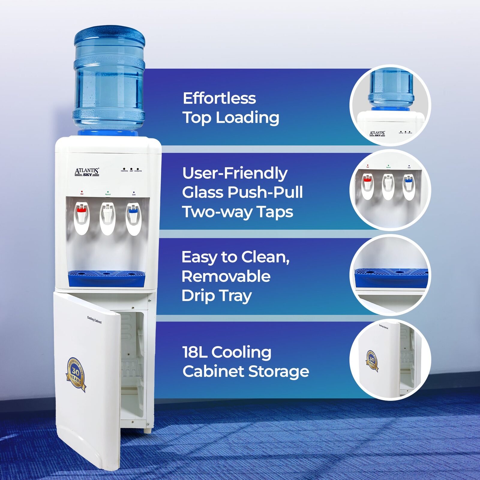 ATLANTIS SKY Cooling Cabinet view 7